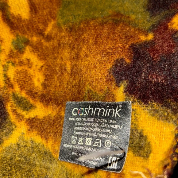 Fraas Super Soft Multi Color Cashmink Scarves Shawls Scarf Made in Germany New - Picture 6 of 10